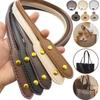 73cm New Bag Straps with Rivets PU Leather Handle Strap Detachable Shoulder Bag Strap Replacement DIY Bag Accessories