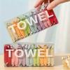 Thickened Compressed Facial Towels 14/28/42PCS Portable Cleansing Squares for Beauty And Travel Use