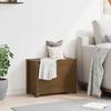 823547 vidaXL Storage Box Honey Brown 60x32x45.5 Cm Solid Pine Wood