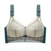 Full Cup Thin Style Without Steel Ring Plus Size Underwear Large Chest Small Sexy Lace Adjustment Shape Side Breast Bra