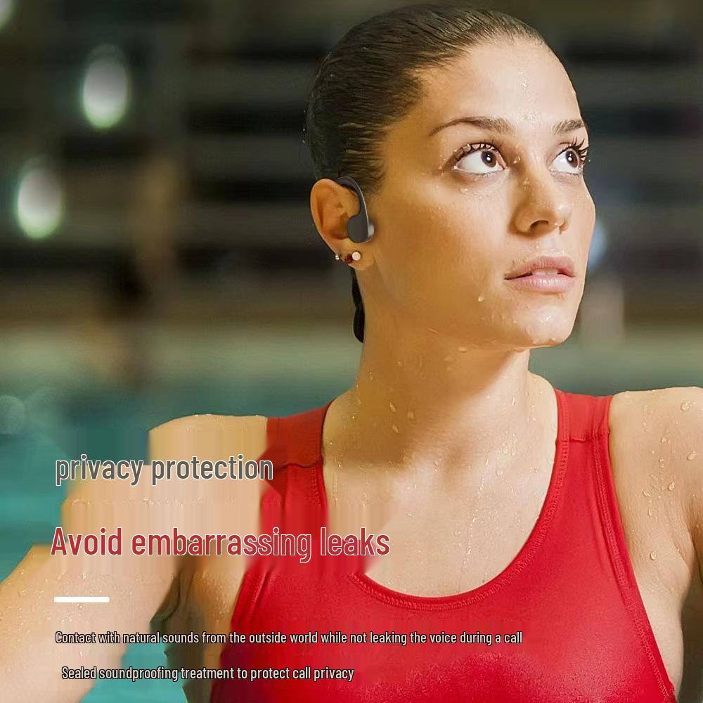 New 32GB Waterproof Bone Conduction Bluetooth Earphones for Sports