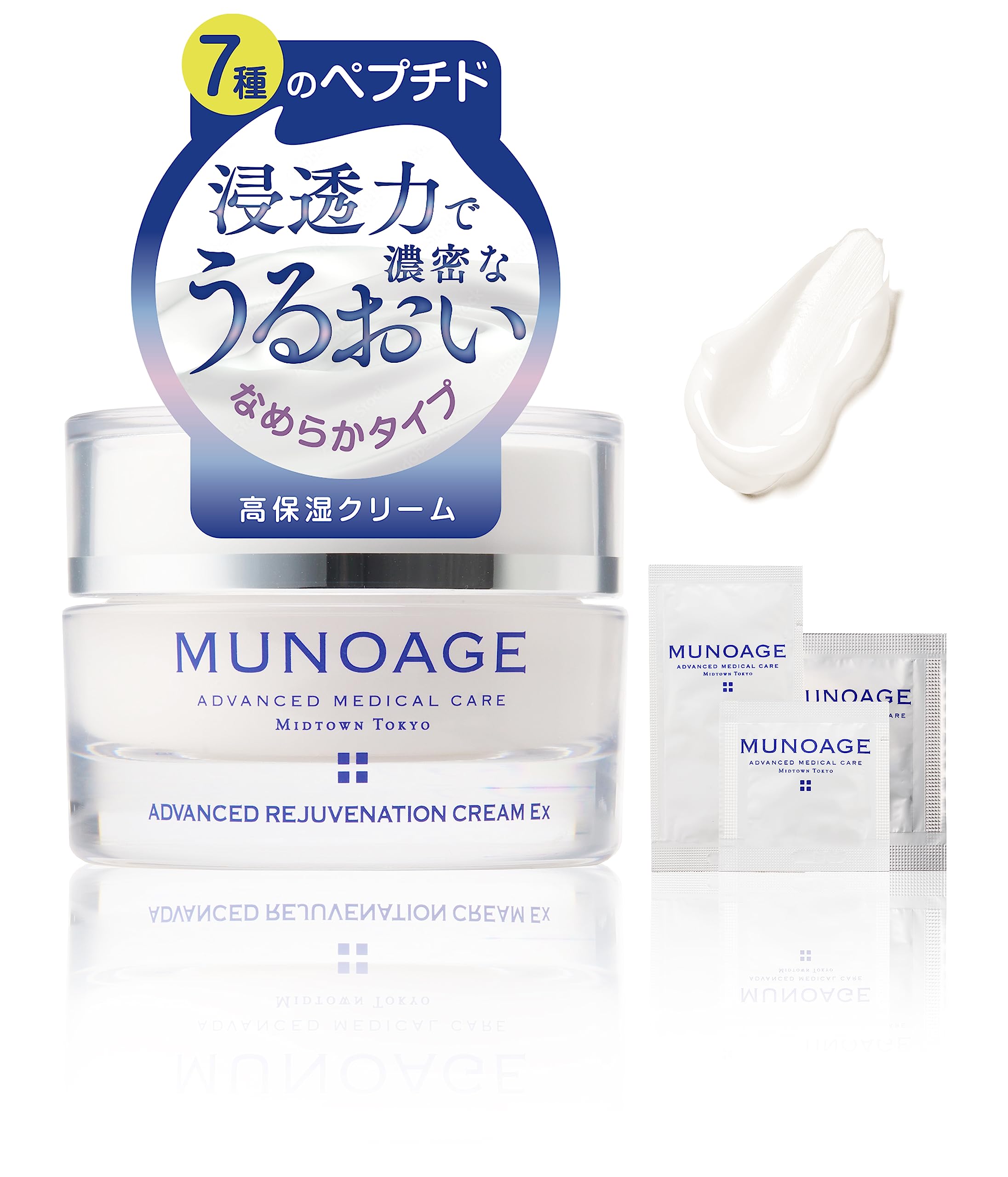 

[For adult sensitive and dry skin] MUNOAGE Firming & Elasticity Cream 30g High Moisturizing Peptide Formula Additive-free Fragrance-free MUNOAGE