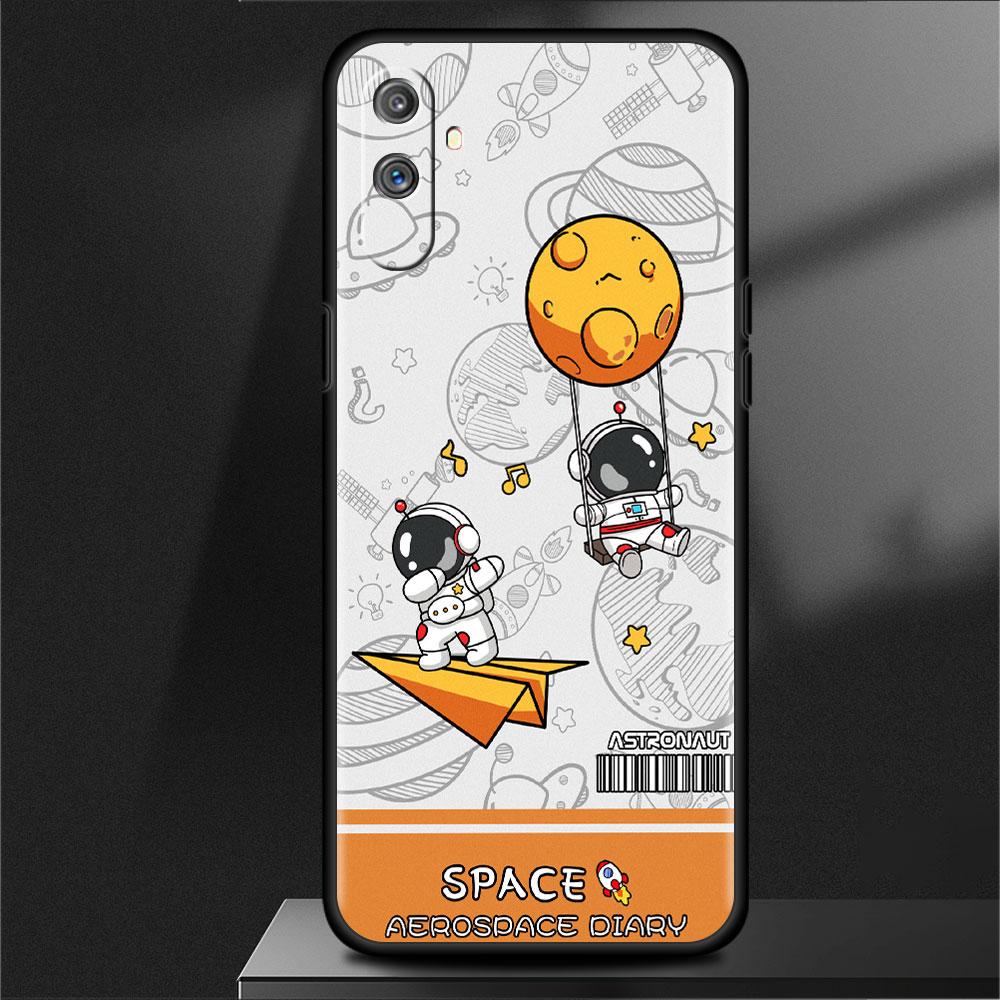 Soft Case For Oppo Realme 8 C21Y C21 GT Neo 2 Pro 3 7 9 Pro 8i 6 C11 9i C35 C15 Master C12 C3 Phone Cover Fashion Cool Astronaut