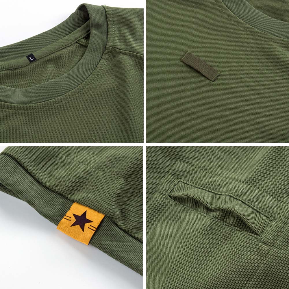 Tactical T-Shirts Men Sport Outdoor Military Tee Quick Dry Short Sleeve Shirt Hiking Hunting Army Combat Men Clothing Breathable