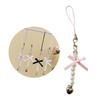 Sweet Phone Chain Strap Lanyard Bowknot Heart Bead Pendant Phone Charm Hanging Decoration Cute Phone Accessories