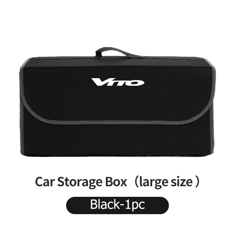 Car Trunk Storage Box Foldable Stowing Tidying Container Bag For Mercedes Benz AMG A C E S G Class W201 W210 W108 W204 W205 W203