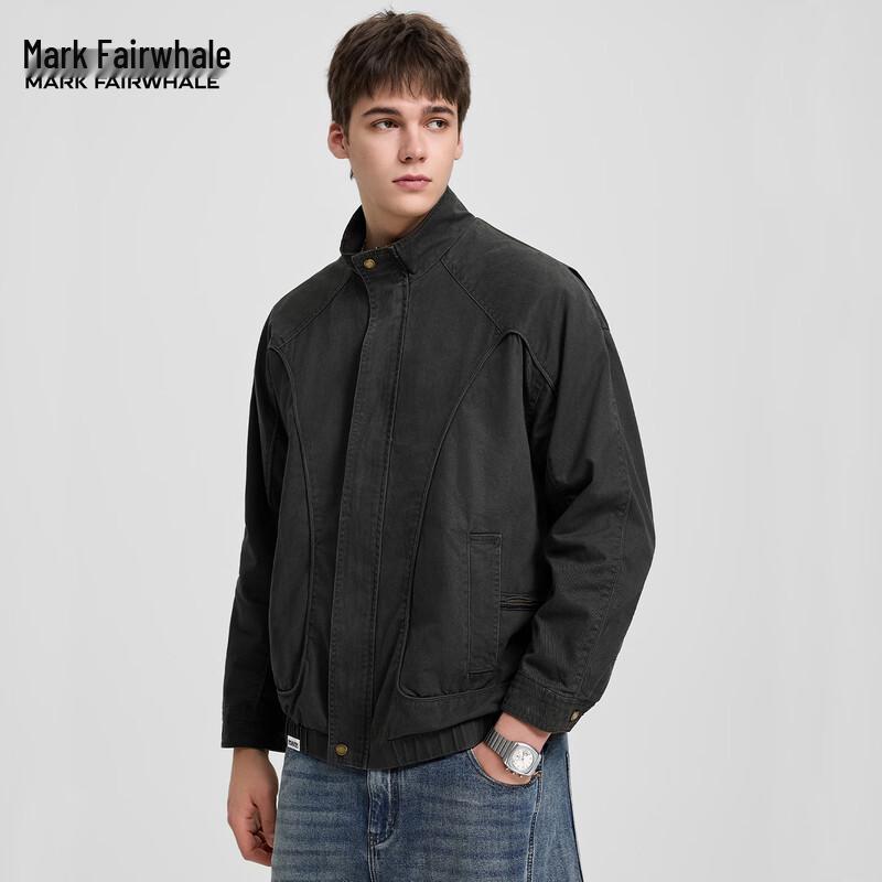 

Mark Hua Fei Men s Casual Solid Jacket 2XL