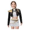 KPOP Huntrix Rumi Anime Movie Cosplay Costume Wig KPop Demon Hunters Uniform Halloween Carnival Party Props for Women Girls