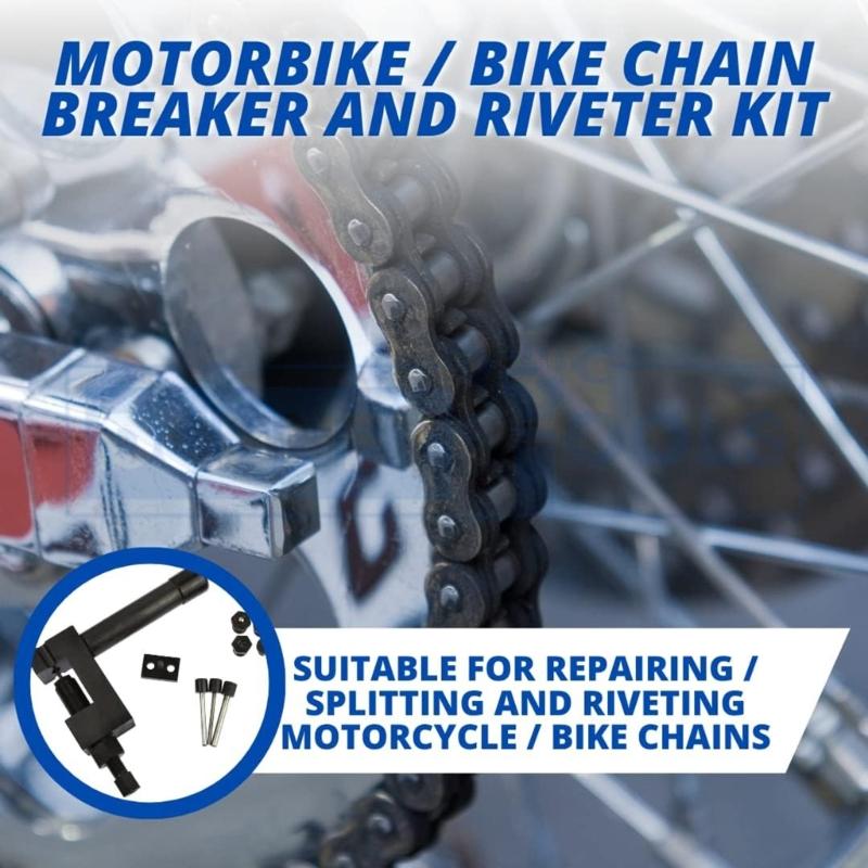 Universal Motorbike Chain Breaker Splitter Riveting Tool Motorcycles Bike Chain Breaker Riveting Tool Chain Cutter