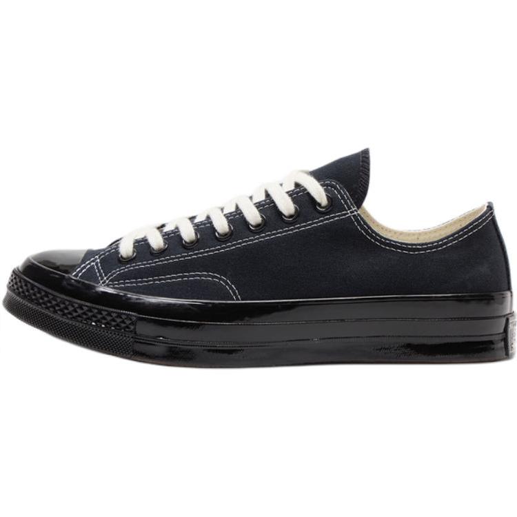 Converse 1970s Fashion Comfortable Shock Absorption Low Top Canvas Shoes Unisex Sneakers Black A17938C