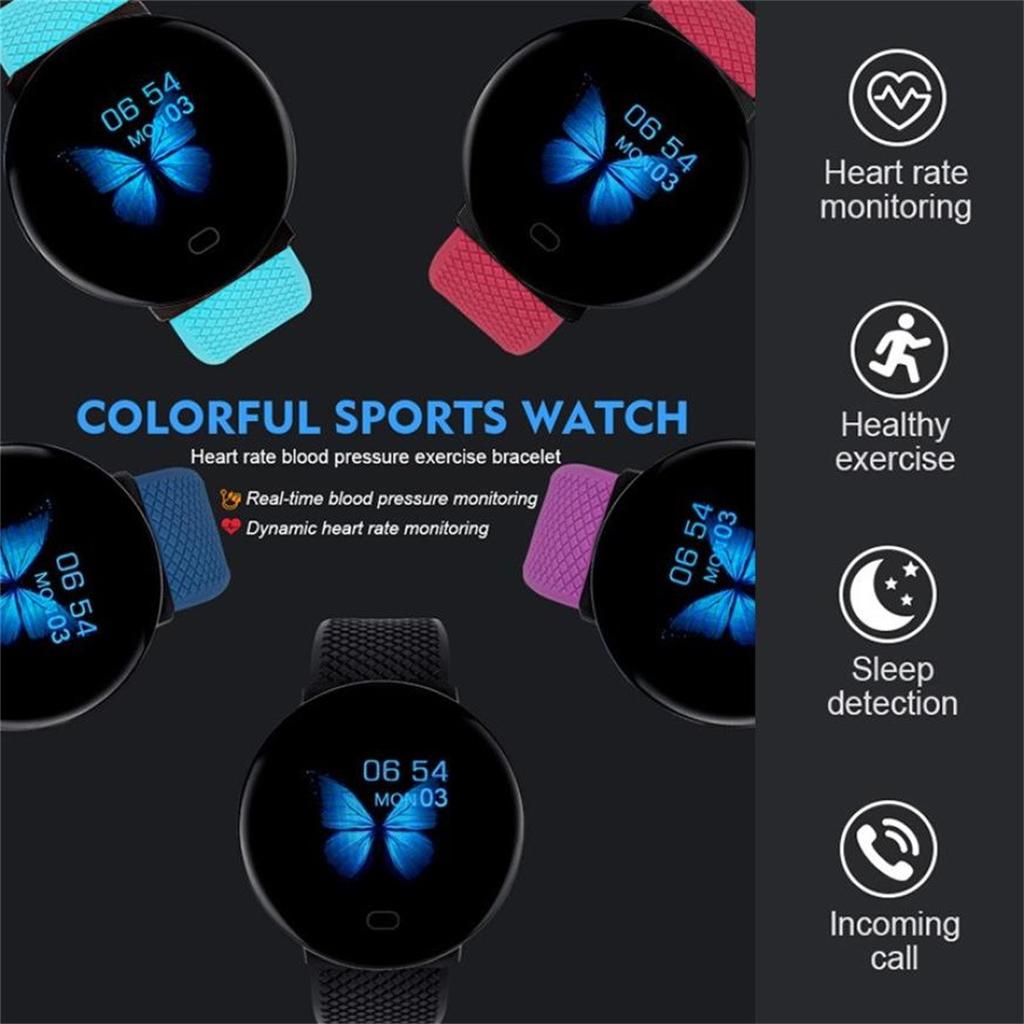 9S Smart Male Female Watch, Heart Rate, Blood Pressure, Compatible With Bluetooth, IP67 Water Proof Fitness Bracelet
