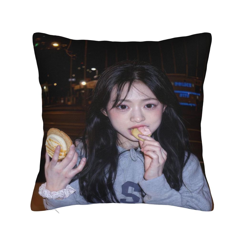 Měkký a Sladký Domov AHYEON babymonsters kpop Dekorace Povlaky na Polštáře Merch Povlak na Polštář Zip Více Velikostí