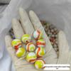 16mm Mixed Checkered Glass Beads & Marbles - Nostalgic Crystal Balls for Kids