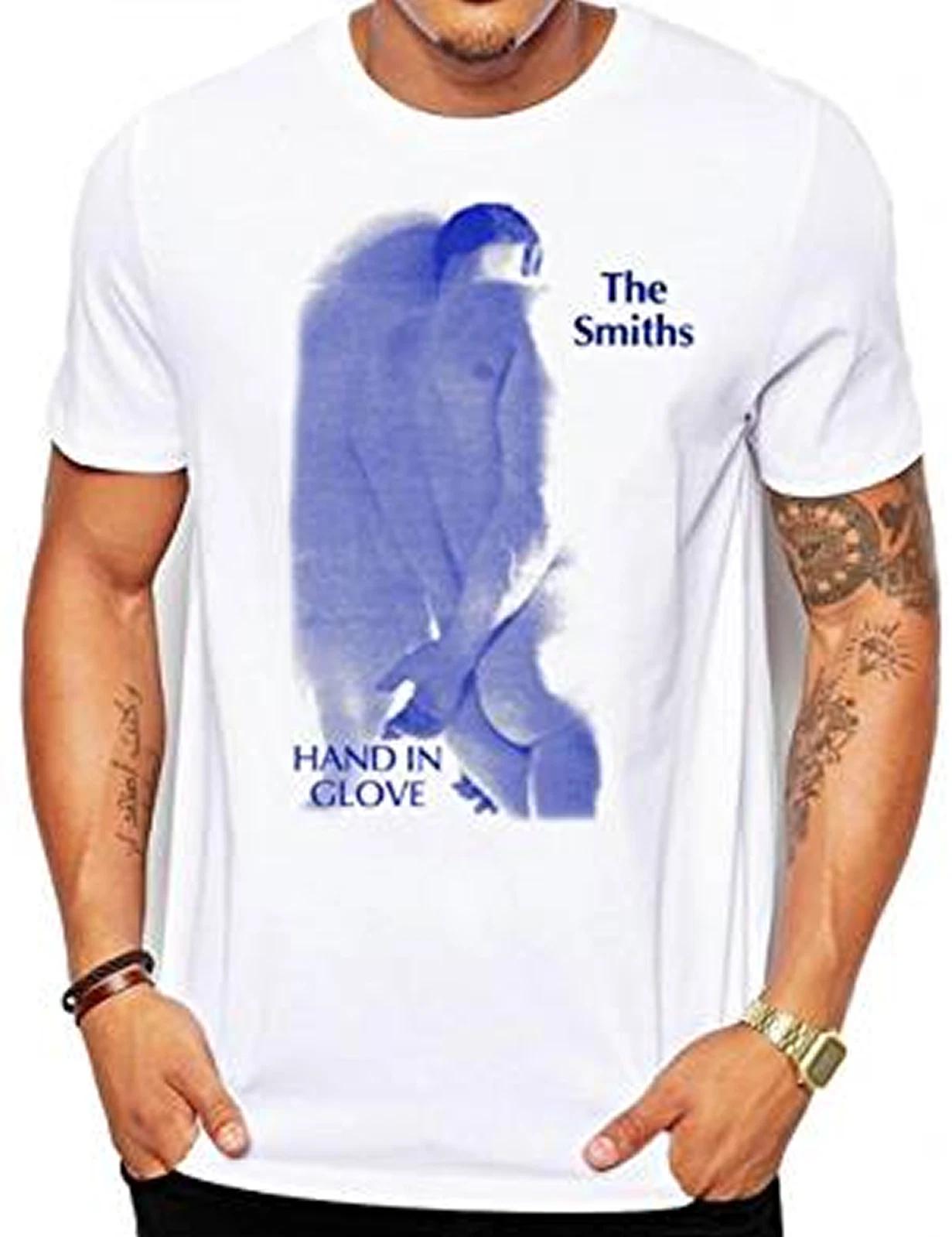 The Smiths T-Shirt Hand in Glove Reproduction of 1983 Vintage Tee morrissey W M