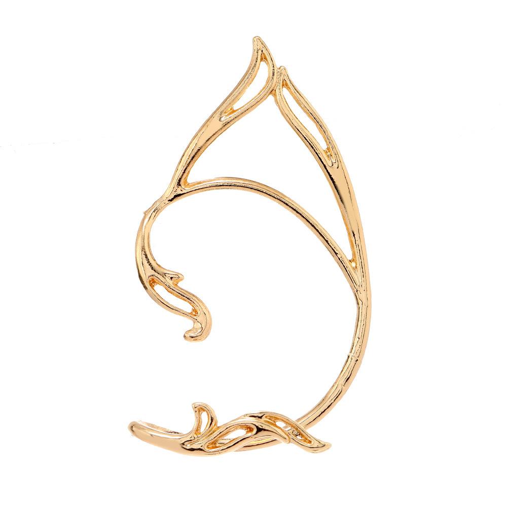 Cercei femei, elfi versatili și simpli cu personalitate, fără piercing-uri în urechi, cleme pentru urechi, cleme pentru osul urechii