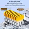 BIAZE Cat5e RJ45 Pass-Through Connectors