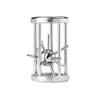 Intelligence Puzzle Zinc Alloy Disentanglement Rings - Unlock Nine Linked Rings Kongming Luban Lock Educational Toy