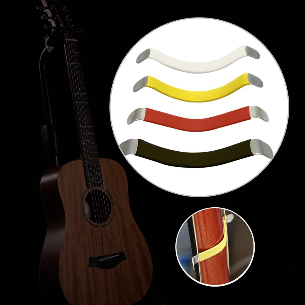 2Pcs Frets Polishing Cleaning Repair Maintenance Tools for Guitar Metal Guitar String Splitter Guitar String Separator