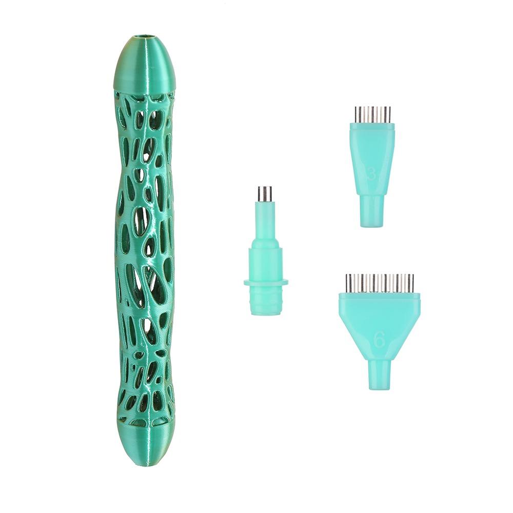 Replacement Pen Heads 5D Diamond Painting Pen Kit DIY Craft Embroidery Diamond Painting Tool with 3 Multifunctional Pen Tips