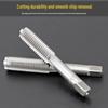 High-Speed Steel Taps & Dies Set: 5, 6, 7, 9-Piece with Tap Wrench and Threading Drill Bits.