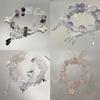 Bursting Floral Butterfly Bracelet New Chinese Style Super Fairy Butterfly Bracelet with a Light Luxury, Sophistication, and Sweet Style