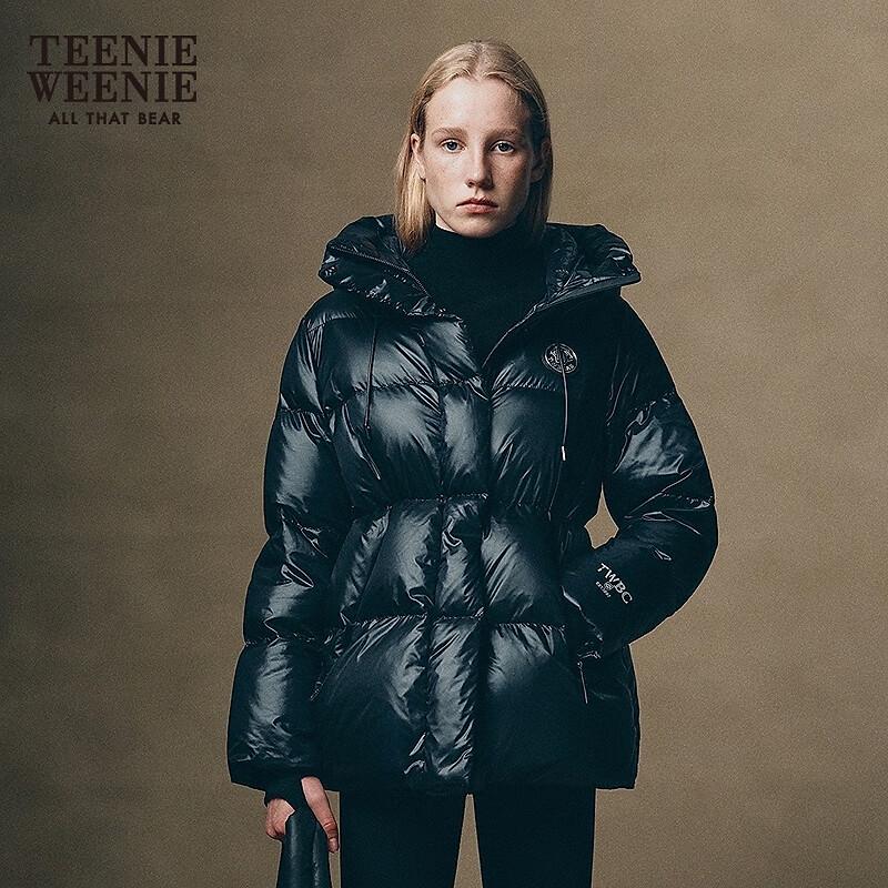 

Женская куртка-пуховик Teenie Weenie с капюшоном