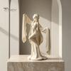 Chinese Style Dancing Girl Ornament 3D Printed Ancient Dancer Ornament, Elegant Flowing Water Sleeve Figurine, Fine Traditional Oriental Aesthetic