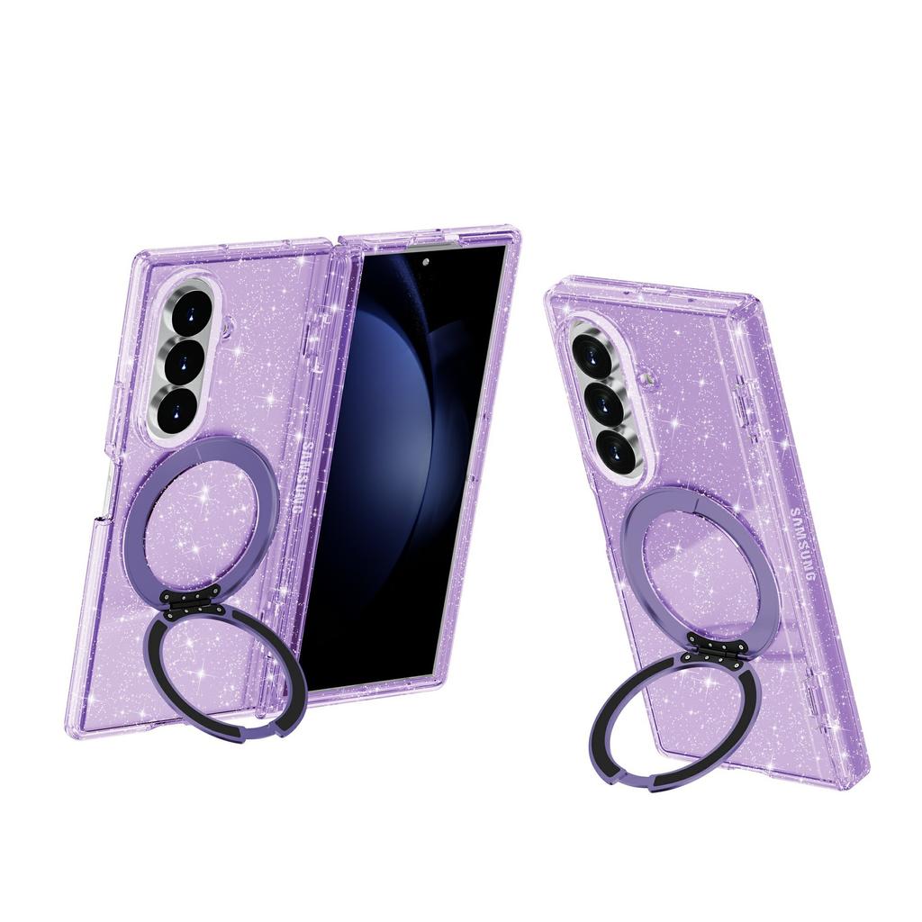 Suitable for the new Samsung Z Fold8 Ultra Magnetic Phone Case Terminator 360 Rotary Folding Stand Case