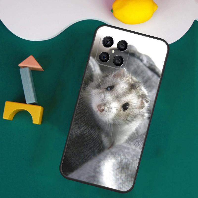 Cute Adorable Hamster Case For Honor 200 Pro 50 70 90 X9a X8a X8 X9 X8b X9c X9b Honor Magic 7 Lite 5 6 Pro Cover