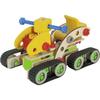HEROS Constructor - Pelleteuse a construire - En bois 100 % certifié FSC - 170 pieces - Des 6 ans