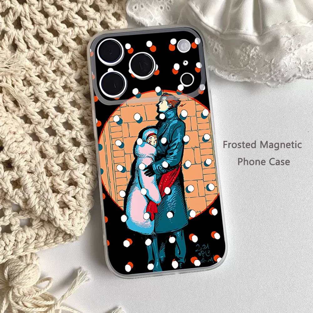 

V-Veil Kotteri Novel Phone Case For iPhone 17,16,15,14,13,12,11 Pro,Max,Plus,Mini,Air,E Magnetic Frosted Clear iPhone12PRO