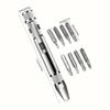8-in-1 Multifunctional Screwdriver Set, Aluminum Alloy Precision Repair Kit, Portable & Convenient Tool for Maintenance