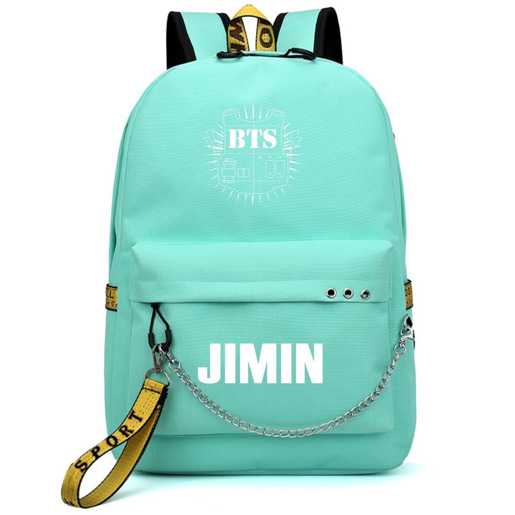 Kpop Bangtan Boys Bts Backpack Usb Charging School Bags Rucksack Bags Travel