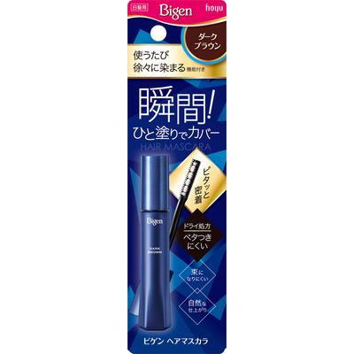 Hoyu Bigen Hair mascara marrom escuro Coloração temporária para cabelos grisalhos Coloração para cabelos grisalhos Puxe o pente. *Se o pente for puxado de uma só vez