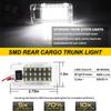 1Pcs Car LED Rear Trunk Lamp Luggage Compartment Light Bulbs 12V For Toyota RAV4 Prius Sienna Alphard Yaris Prime Harrier Venza
