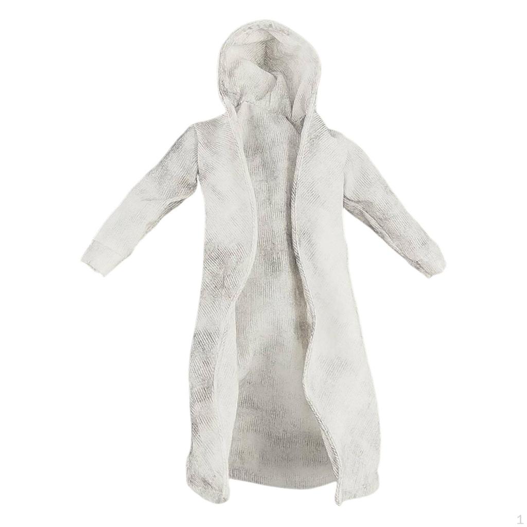 1/12 Scale Male Coat Model Windbreak Stylish Decoration Clothes Accessories Miniature
