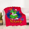 Baseball Print Customize Your Name Blanket Lightweight Customizable Blanket Warmthful Decor for Chair Nap Sofa Office Chair Four Seasons Multipurpose