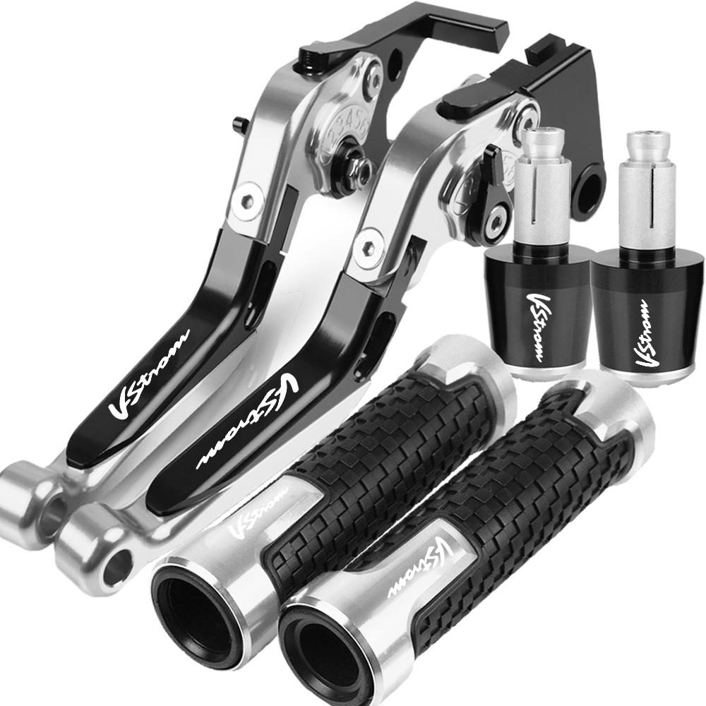 For Suzuki DL650 V-Strom 650 Vstrom650 2011- 2022  2018 2017 2016 Motorcycle Brake Clutch Levers Handlebar Handle Grip