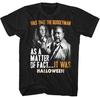 Halloween Horror Movie Franchise Was That The Boogyman Men's T Shirt      Unisex T-Shirt