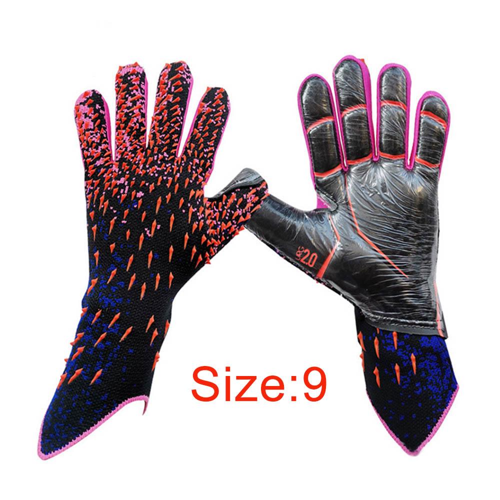 Soccer Goalkeeper Gloves Goalie Training Gloves Strong Grip Anti-slip and Football Sports Training for Adults and Children