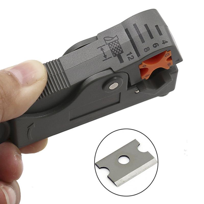 Rotary Coaxial Stripping Cable Stripper Cutter Tool For Rg-58/59/62/6Qs/3C/4C/5C