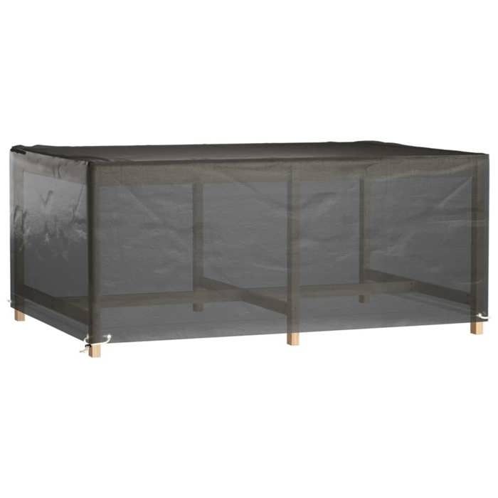 VidaXL Housse de salon de jardin 8 œillets 180x122x75 cm rectangulaire 319292