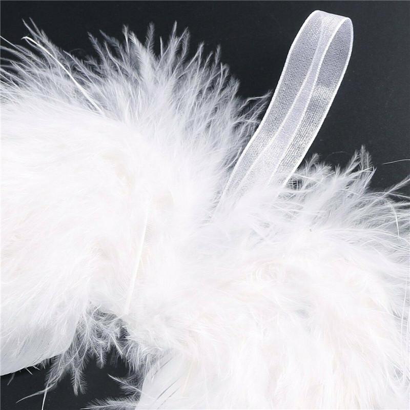 Feather Wing Decor Exquisite Lovely Chic Angel Christmas Tree Decoration Hanging Ornament Home/Party/Wedding/Propose Ornaments