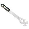 Bicycle Wrench Quenching Treatment Compact Stainless Steel Multifunctional Pedal Repair Wrench for Outdoor