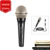 Professional Wired Dynamic Microphone for Live Streaming, Singing, Stage, Home Karaoke, Recording, and Meetings