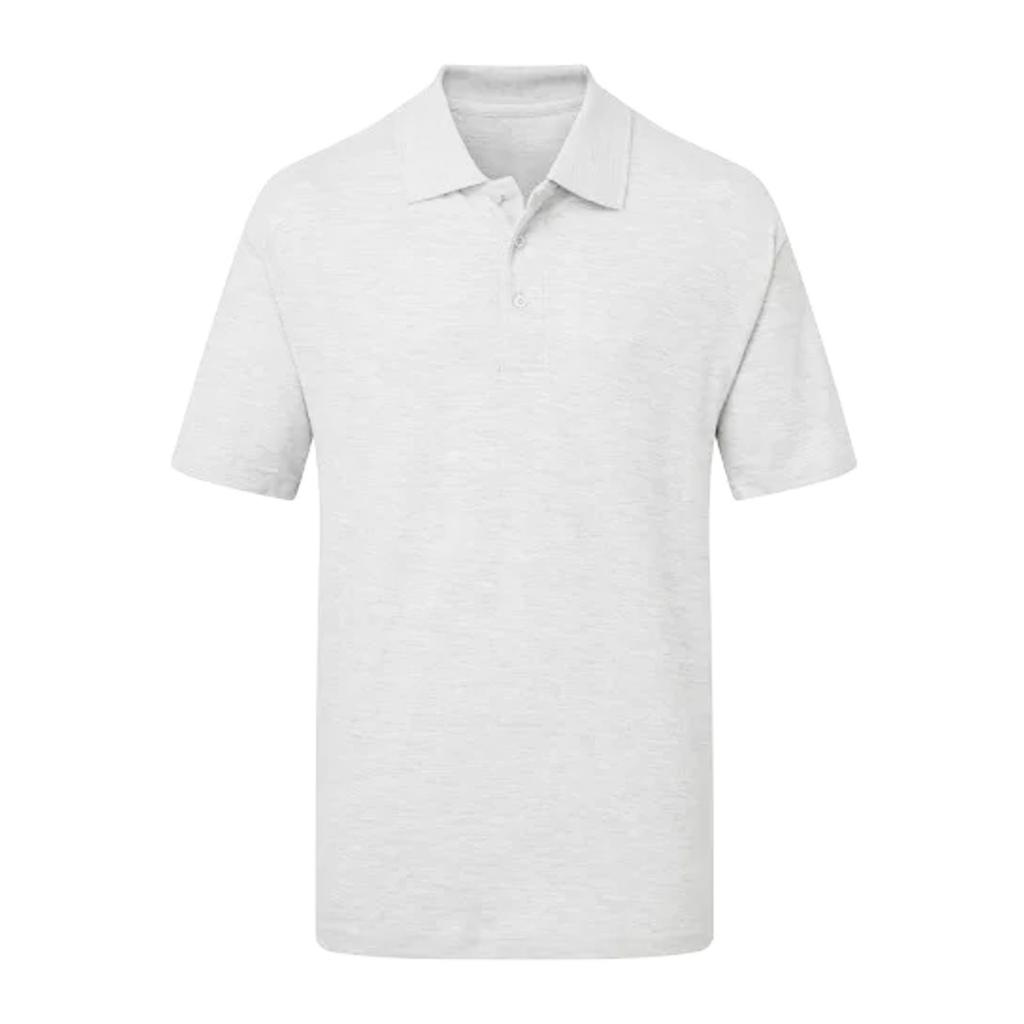 UCC 50/50 Mens Plain Pique Short Sleeve Polo Shirt