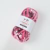 Easy Yarn 25M Faux Leather Yarn Shiny Elastic Imitation Leather Fabric Yarn Wide Hand Woven Crochet Yarn Beginner