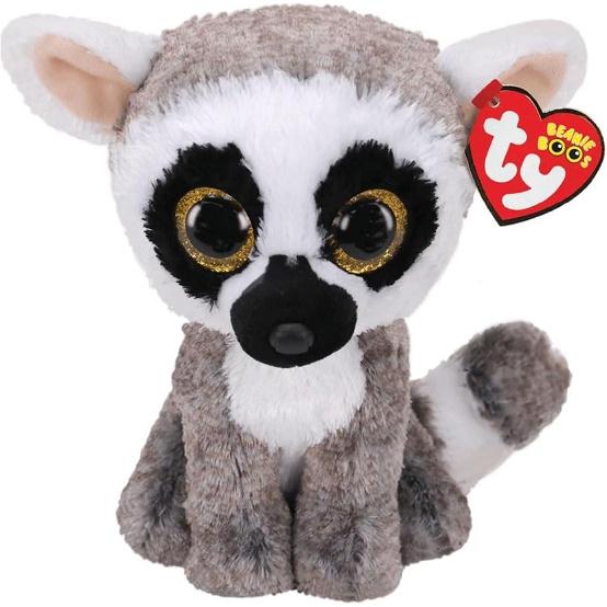 Плюшевая игрушка Beanie Baby Линус Лемур (6 дюймов)