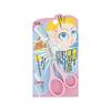 KAI Comb-Attached Eyebrow Scissors Pink Right-Hand Use Women