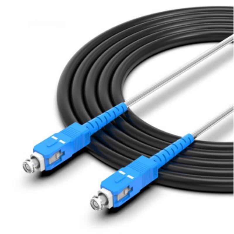 

Telecom Grade Armored SC-SC Single Mode Fiber Optic Patch Cord